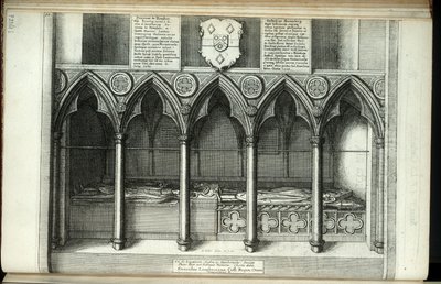 Wengham and Fauconberg (State 1) by Wenceslaus Hollar